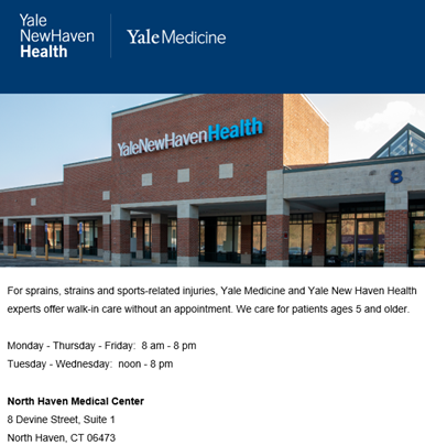 yale new haven health hospital billing